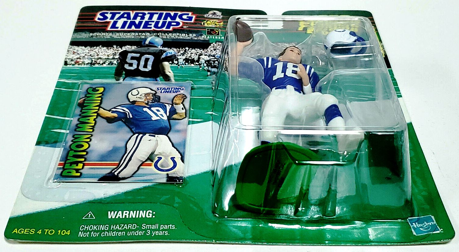 Peyton Manning 1999/2000 Starting Lineup Indianapolis Colts 