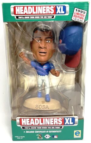 1999 Equity Sports Headliners XL Sammy Sosa (1) 1999 Equity Sports Headliners XL Sammy Sosa (1)