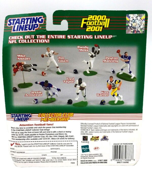 2000-2001 Brett Favre Starting Lineup-01a