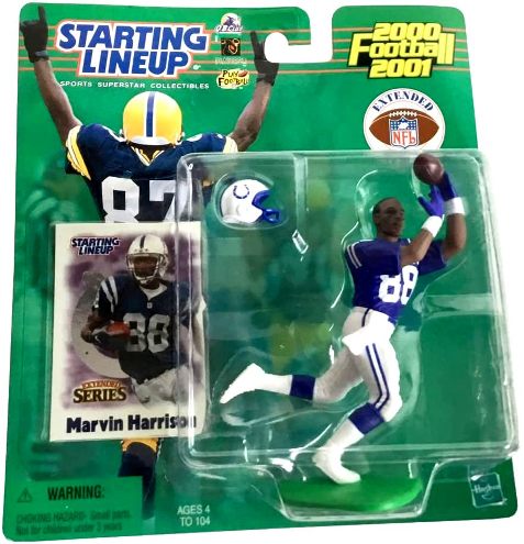 2000-2001 Marvin Harrison Starting Lineup (Extended) - Copy