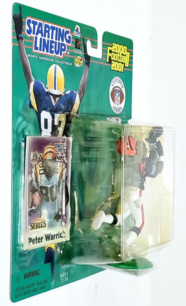 2000-2001 Peter Warrick (Rookie Black & White Uniform)-0
