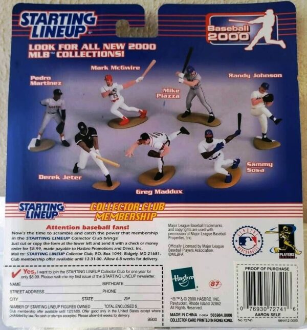 Aaron Sele (Rookie, 1st Piece) 2000-0cc