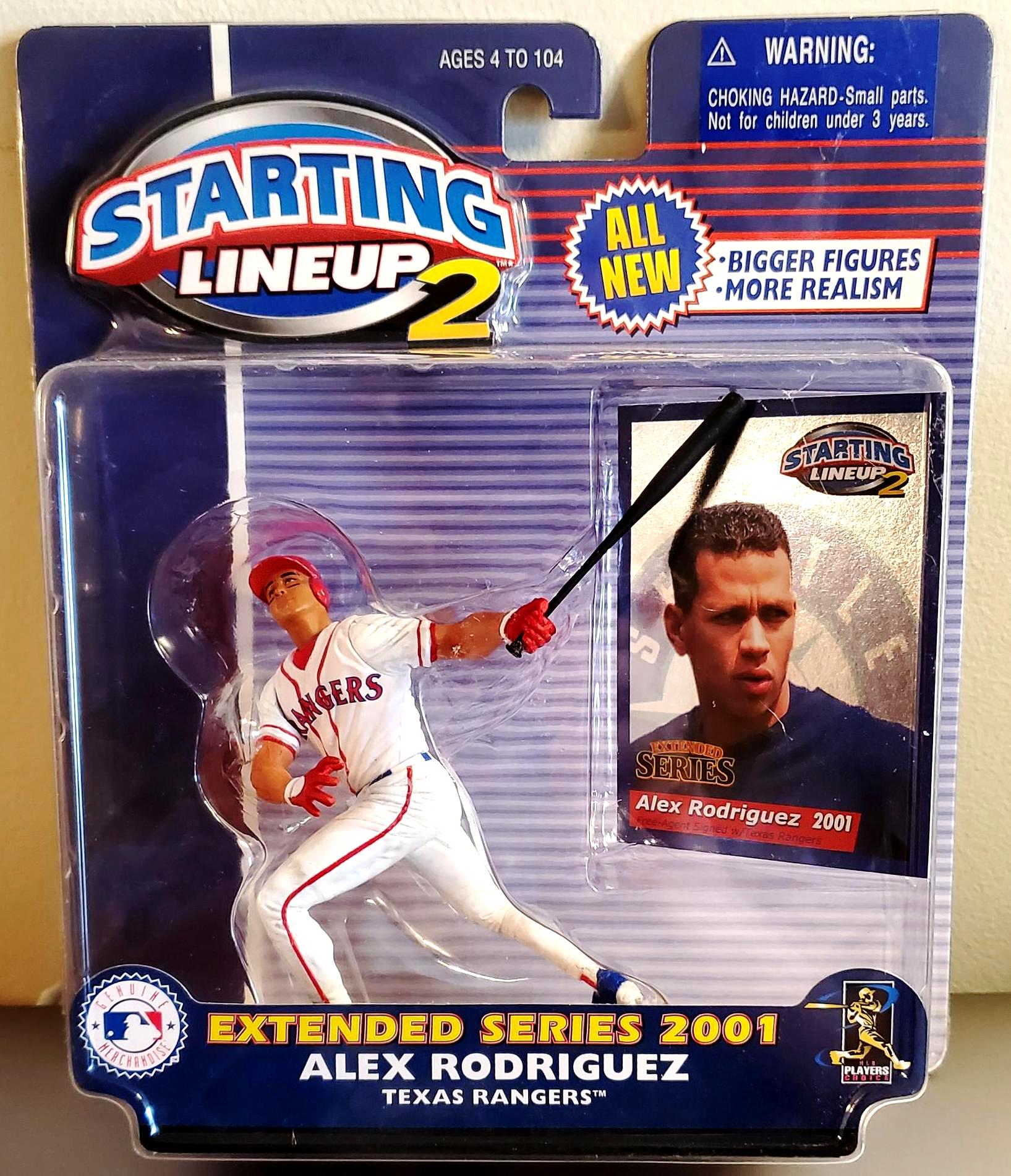 Alex Rodriguez “w/Collector Card and Player's Stats” (Texas Rangers