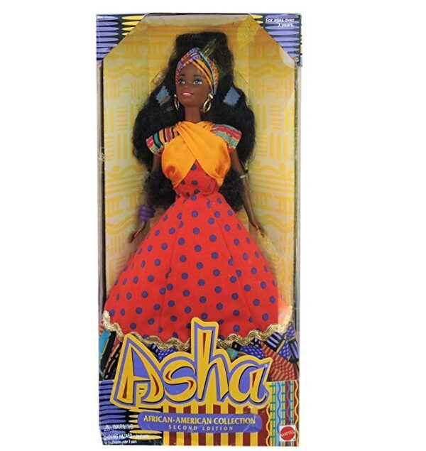 Asha Second Edition The African American Collection-01 Asha “Second Edition” (The African American Collection “Exclusive Toys R Us”) “Rare-Vintage” (1995)