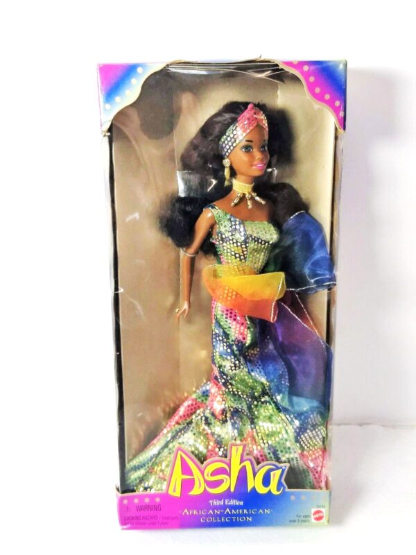 Asha Third Edition The African American Collection-01a Asha “Third Edition” (The African American Collection “Exclusive Toys R Us”) “Rare-Vintage” (1996)