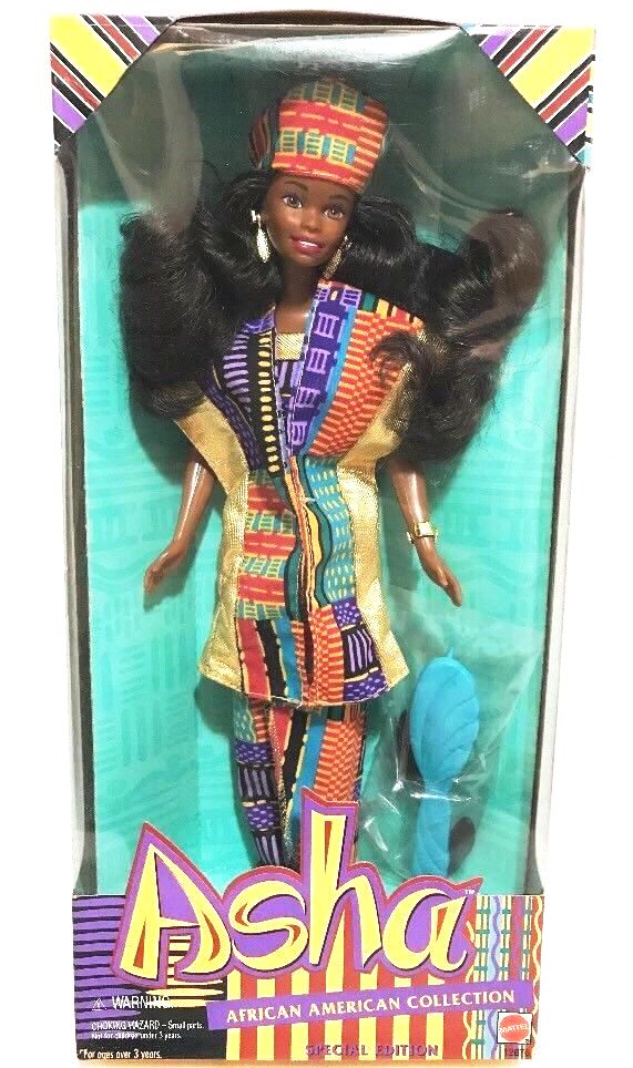 Asha special Edition The African American Collection-0 Asha “Special Edition” (The African American Collection “Exclusive Toys R Us”) “Rare-Vintage” (1994)