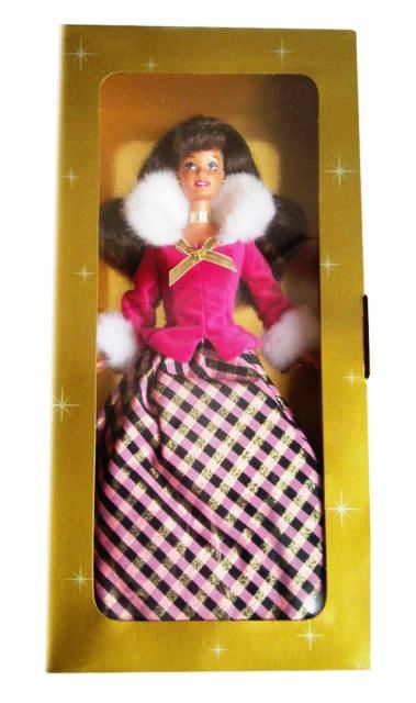 Winter Rhapsody Barbie (Avon Exclusive Edition Brunette-Second in Series) “Rare-Vintage” (1996)