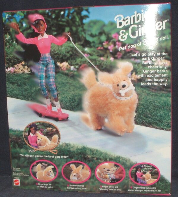 Barbie & Ginger (African American)-01b Barbie and Ginger “African American” (Play Set Collection “Toys R Us Exclusive” Special Edition) “Rare-Vintage” (1997)