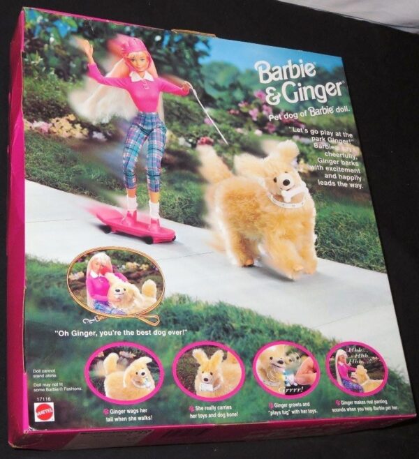 Barbie & Ginger (Blonde)-00 Barbie and Ginger “Blonde” (Play Set Collection “Toys R Us Exclusive” Special Edition) “Rare-Vintage” (1997)