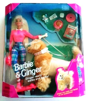 Barbie and Ginger Playset New 