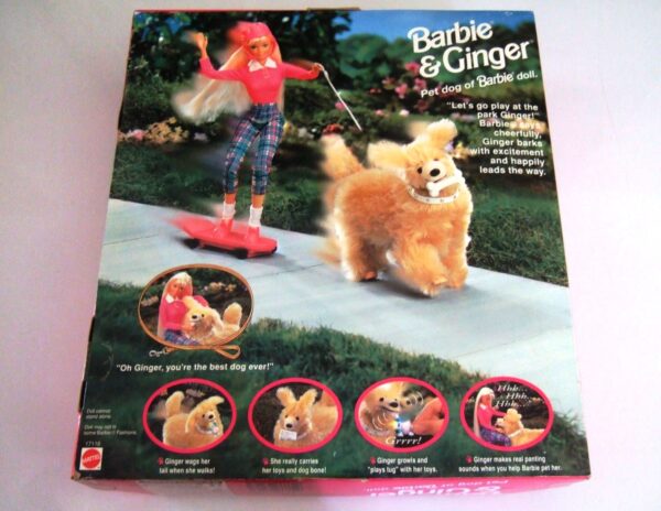Barbie & Ginger (Blonde)-d Barbie and Ginger “Blonde” (Play Set Collection “Toys R Us Exclusive” Special Edition) “Rare-Vintage” (1997)