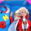 Baywatch Barbie-1994-d Baywatch Barbie “Lifeguard-Platinum Blonde” (Mattel “Baywatch Favorite TV Show! Barbie”) “Rare-Vintage” (1994)