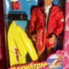 Baywatch Ken-1994-01b Baywatch Ken “Lifeguard-Caucasian” (Mattel “Baywatch Favorite TV Show! Ken”) “Rare-Vintage” (1994)