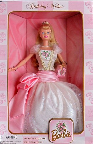 Birthday Wishes Barbie (Birthday Wishes Series Collector Edition “First In A Series” Collection) “Rare-Vintage” (1999) » Now And Then Collectibles