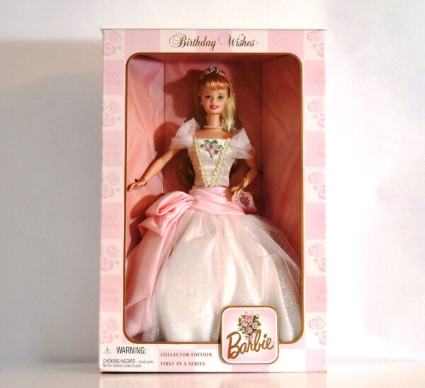 Birthday Wishes Barbie (Birthday Wishes Series Collector Edition “First In A Series” Collection) “Rare-Vintage” (1999)
