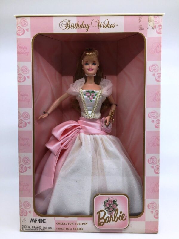 Birthday Wishes Barbie (Birthday Wishes Series Collector Edition “First In A Series” Collection) “Rare-Vintage” (1999)