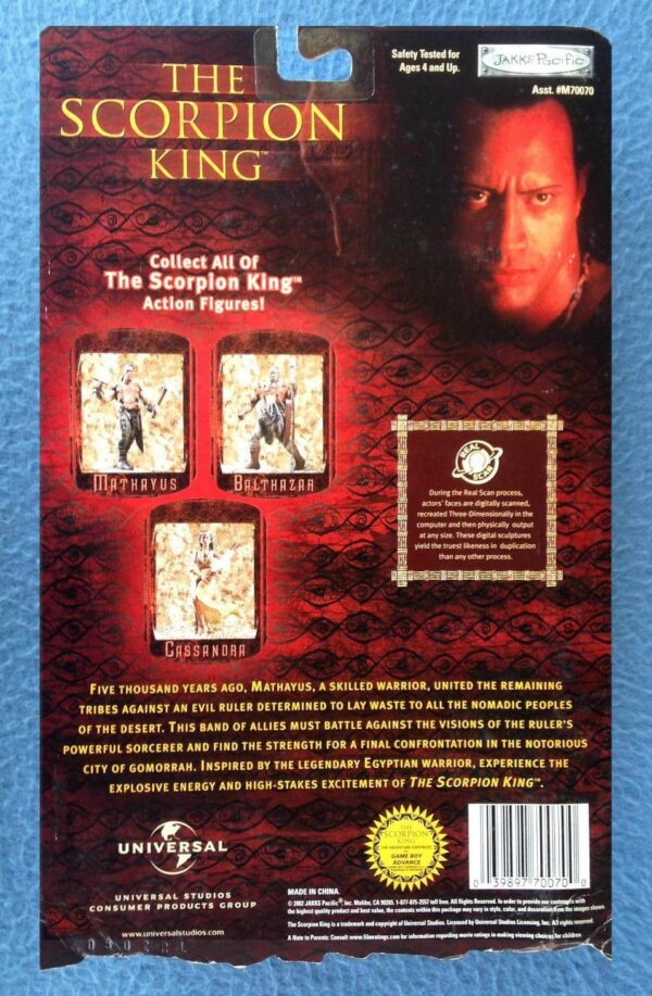 Cassandra (Rare) The Scorpion King-1c