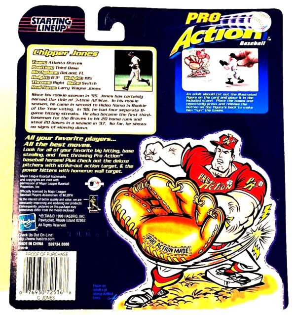 Chipper Jones (Pro-Action) 1998-0b