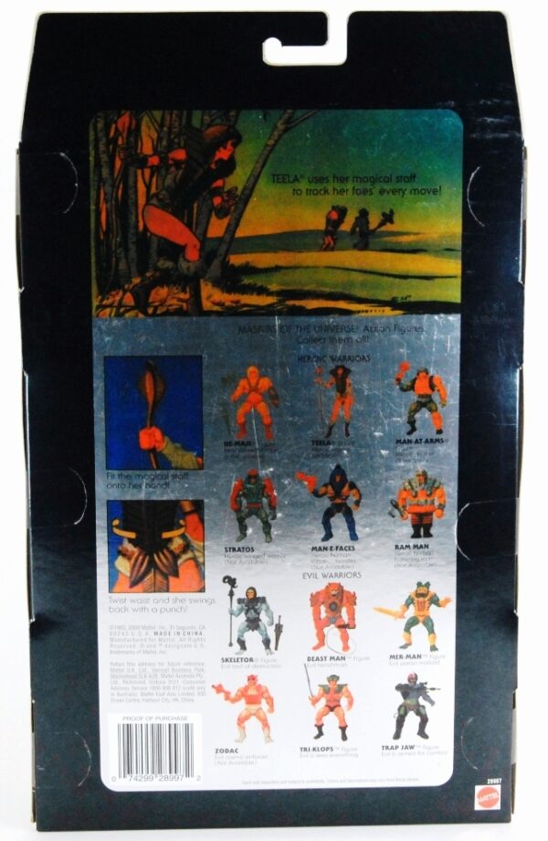 Commemorative Teela 2000-B Teela “Exclusive Warrior Goddess” (Masters Of The Universe Limited Edition 1980s Commemorative Series) “Rare-Vintage” (2000)