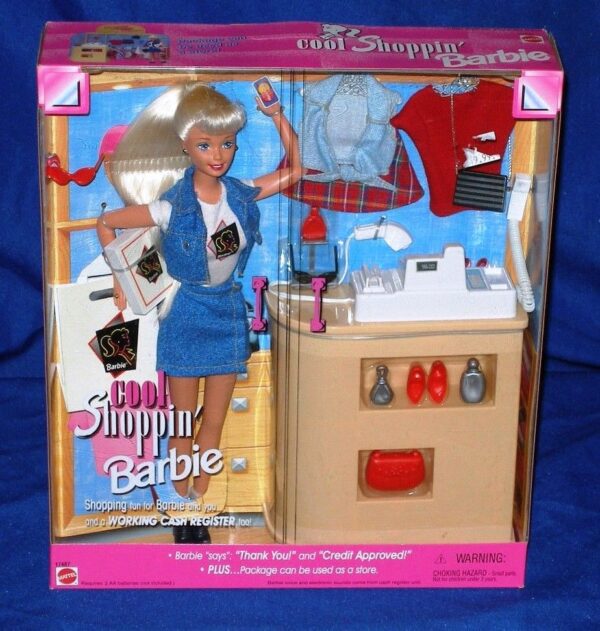Cool Shoppin' Barbie-00 Cool Shoppin' “Barbie” (Shopping Fun! “Toys R Us Exclusive” Special Edition Collection) “Rare-Vintage” (1997)