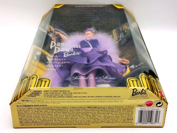 Dance til Dawn Barbie (Great Fashions of the 20th Century ("Second In A Series") Collector Edition) “Rare-Vintage” (1998)