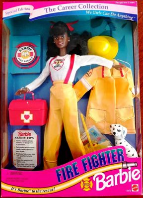 Firefighter Barbie-01b - Copy (2) Firefighter Barbie