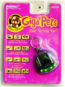 NEW Giga Pets Digital Doggie Tiger Electronics 1997 Sealed