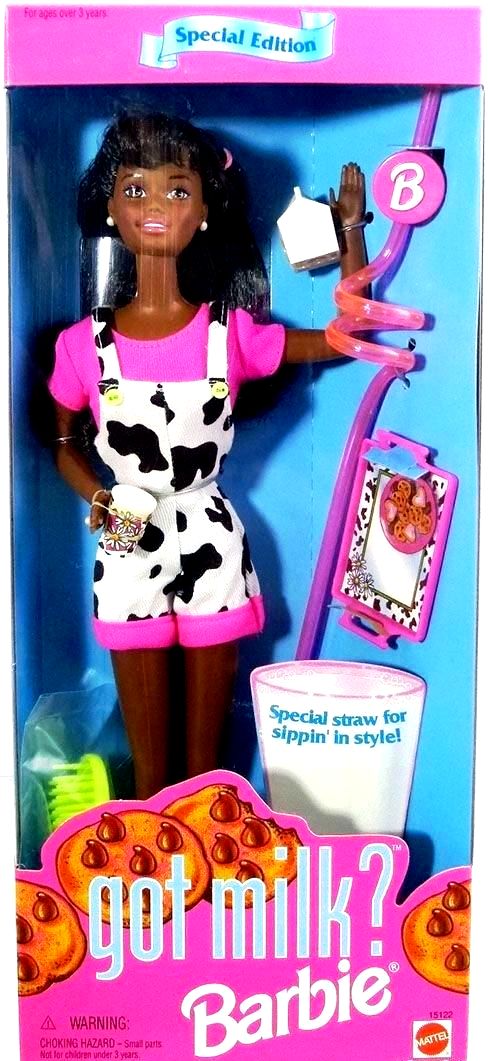 Toys & Games Got Milk Barbie Special Edition 1995 Mattel vintage