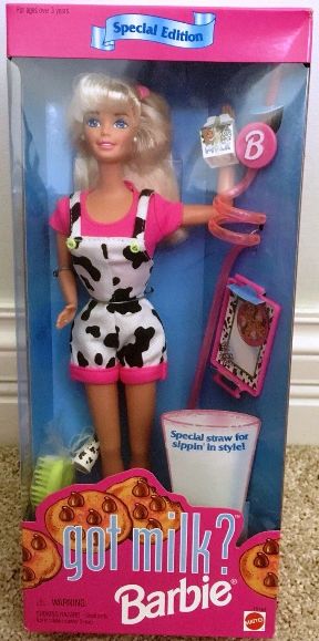 Got Milk Barbie “Platinum Blonde”