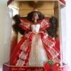 Happy Holidays Barbie Doll (AA) 10th Anniversary Gold Insert (1997)-01b - Copy