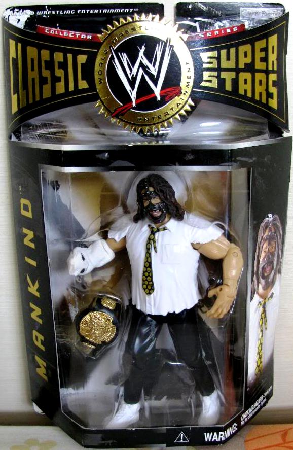 MANKIND -"Mandible Claw!" (Classic Super Stars Series!) Series-2 “Rare-Vintage” (2004) 