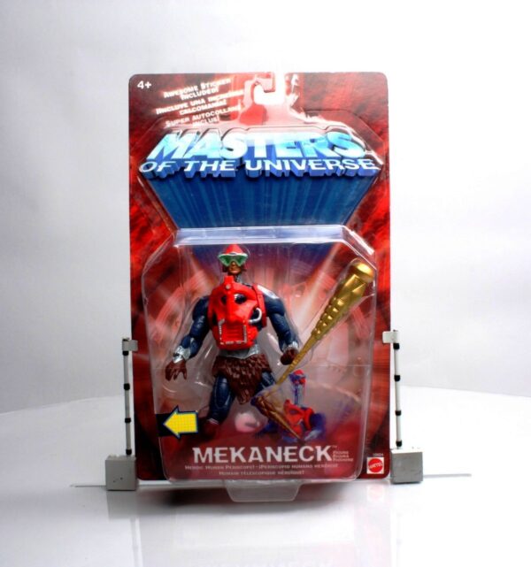 (Mekaneck “wAction Chip”) (2) Mekaneck “w/Action Chip” Heroic Human Periscope! (Masters Of The Universe Series-2) “Rare-Vintage” (2002)