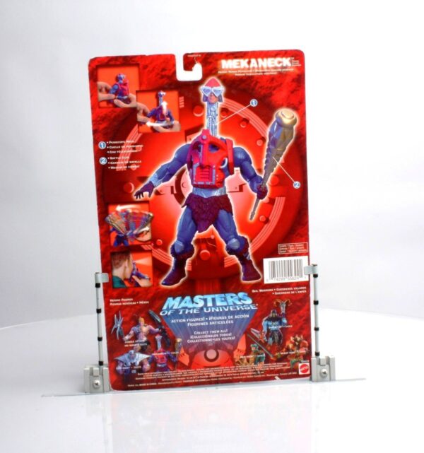 (Mekaneck “wAction Chip”) (3) Mekaneck “w/Action Chip” Heroic Human Periscope! (Masters Of The Universe Series-2) “Rare-Vintage” (2002)