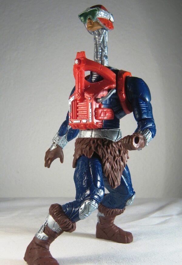 (Mekaneck “wAction Chip”) (5b) Mekaneck “w/Action Chip” Heroic Human Periscope! (Masters Of The Universe Series-2) “Rare-Vintage” (2002)