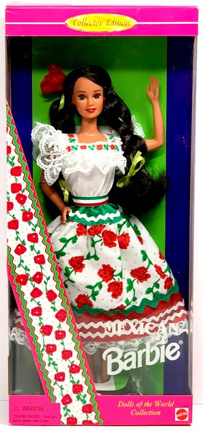 Mexican Barbie Doll Collector Edition North America Collection Series Rare Vintage 1996 Now And Then Collectibles,Vegetarian Chinese Food