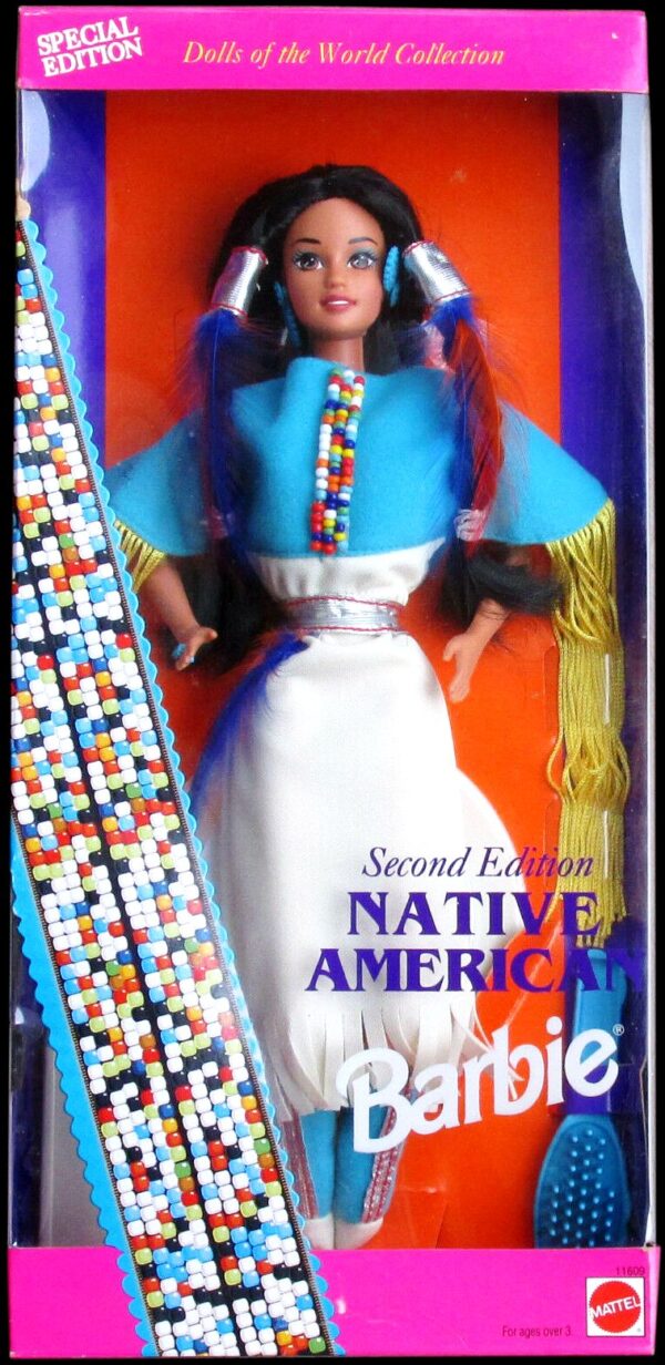 Native American Barbie Doll (Blue 2nd Ed)-01b