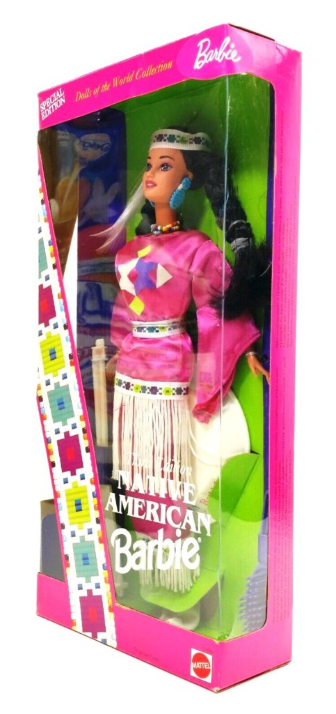 Native American Barbie Doll (Purple 3rd Ed)-01b