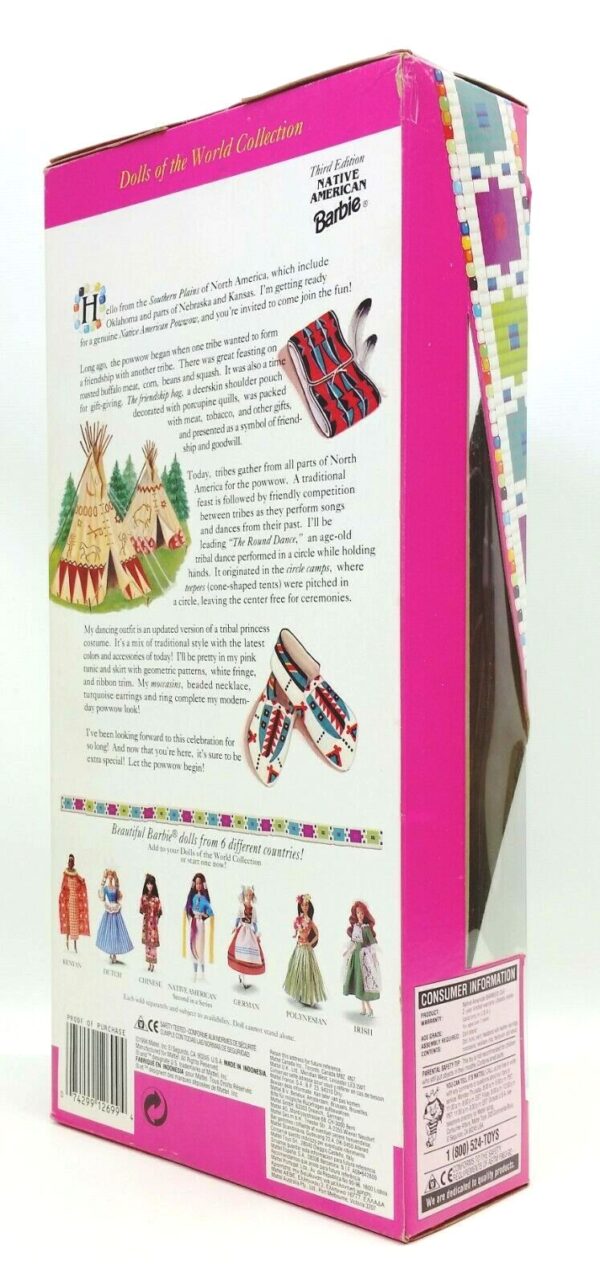 Native American Barbie Doll (Purple 3rd Ed)-01c