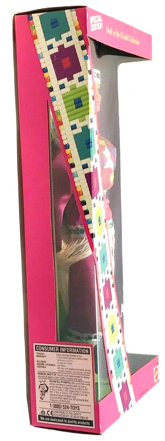 Native American Barbie Doll (Purple 3rd Ed)-01d