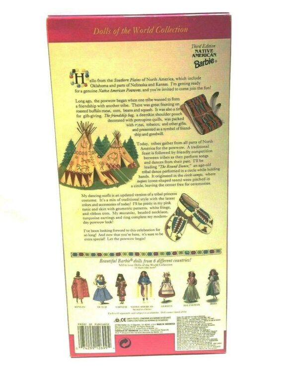 Native American Barbie Doll (Purple 3rd Ed)-01e