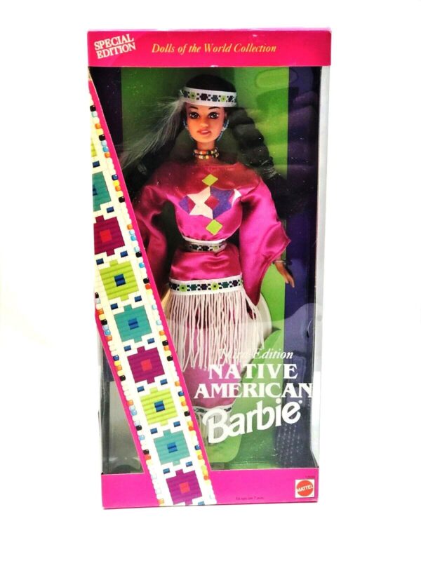 Native American Barbie Doll (Purple 3rd Ed)