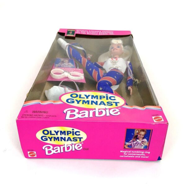 1995 Olympic Gymnast Barbie Blonde Exclusive Authentic Atlanta Games 1996 Olympic Collection (“Toys R Us ” Special Edition) “Rare-Vintage” (1995)
