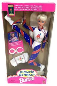 Olympic Gymnast Barbie (Blonde)
