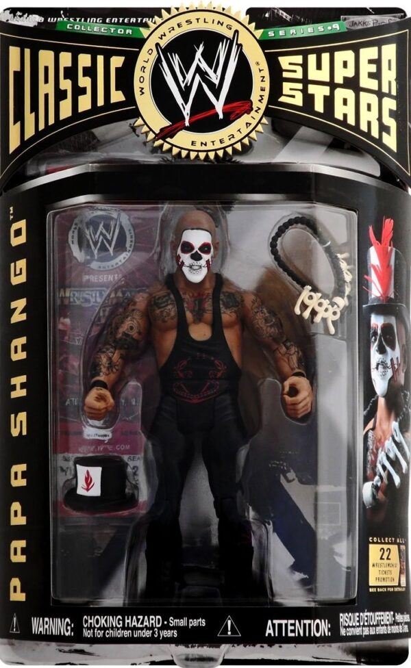 PAPA SHANGO -“Shoulderbreaker!” (Classic Super Stars Series!) Series-9 “Rare-Vintage” (2006) 