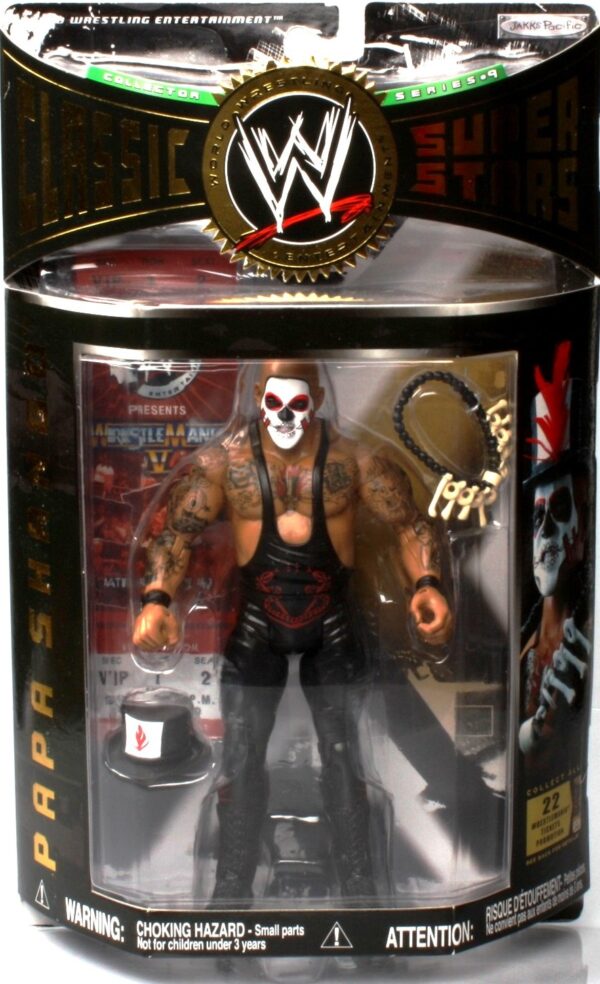 PAPA SHANGO -“Shoulderbreaker!” (Classic Super Stars Series!) Series-9 “Rare-Vintage” (2006) 