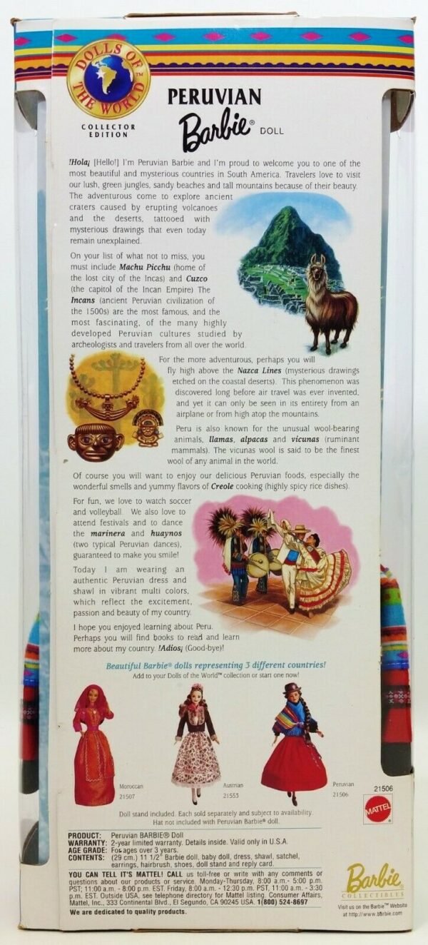 Peruvian Barbie Doll-01e Peruvian Barbie Doll-01e