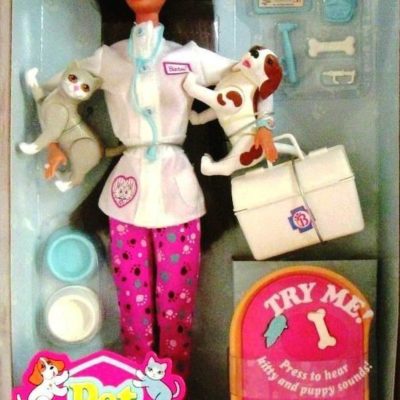 Pet Doctor Barbie (Target Exclusive "Extremely Rare Brunette" Limited