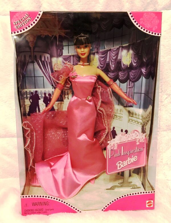 Pink Inspiration Barbie (Brunette)-01b