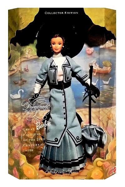 Promenade in the Park Barbie (Great Fashions of the 20th Century ("First In A Series") Collector Edition) “Rare-Vintage” (1998)