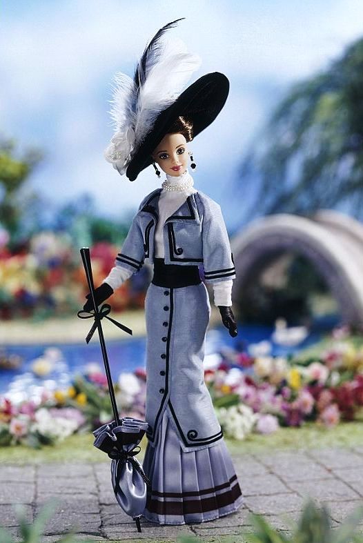 Promenade in the Park Barbie (Great Fashions of the 20th Century ("First In A Series") Collector Edition) “Rare-Vintage” (1998)